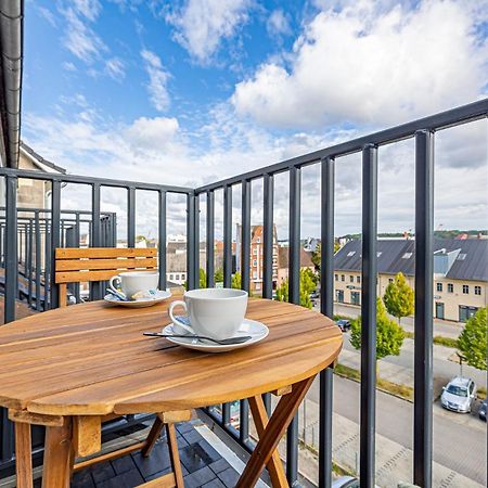 Fewo1846 - Goode Utsicht - Zentral Gelegene Maisonettewohnung Mit Einem Schlafzimmer 플렌스부르크 외부 사진