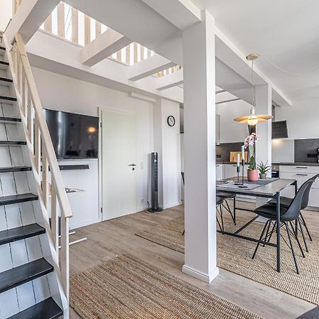 Fewo1846 - Goode Utsicht - Zentral Gelegene Maisonettewohnung Mit Einem Schlafzimmer 플렌스부르크 외부 사진